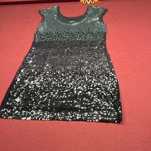 Flashy cocktail dress